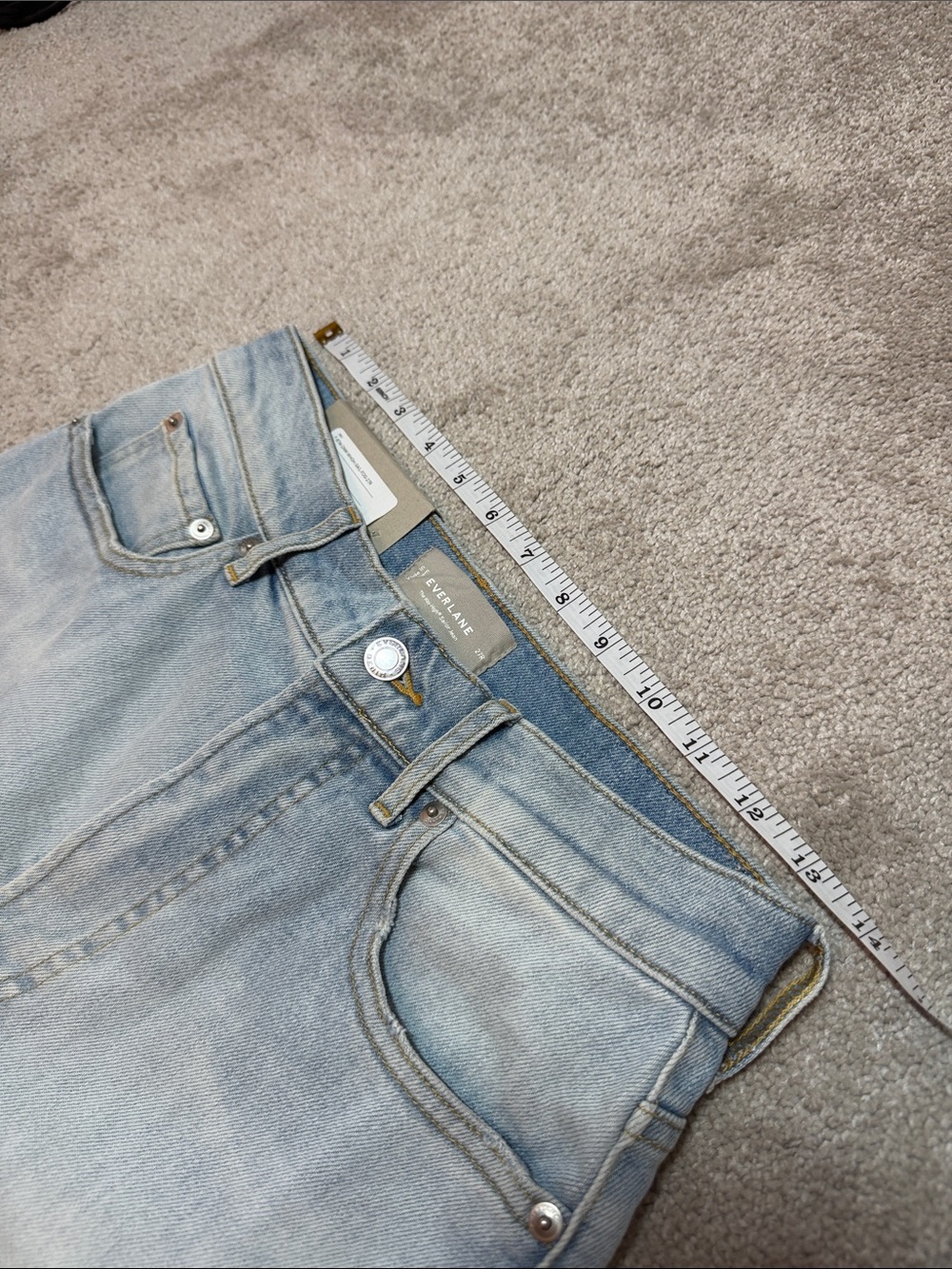 NWT Everlane The Way-High Sailor Jean Light Wash Size 27 - Picture 6 of 8